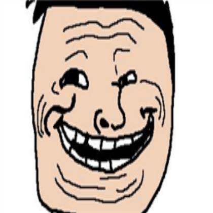 Bobafett1234 troll face Roblox decal