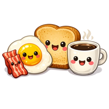 Wakey wakey eggs and bakey Roblox group icon