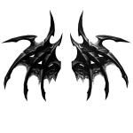Draco Gunmetal Knight Wings