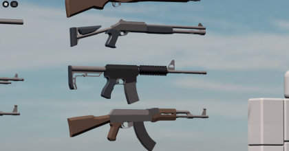 Low Poly Gun Asset Pack  preview 5