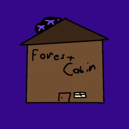 forest cabin icon