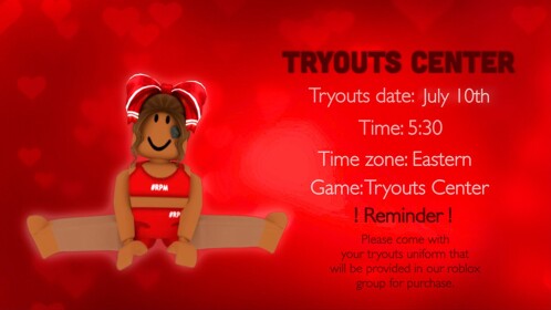Red Panthers Tryouts Center