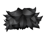 Black Messy Anime Hairstyle [LIMITED]