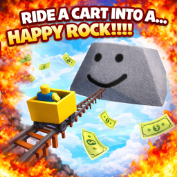 Ride a Cart into Happy Rock!!!