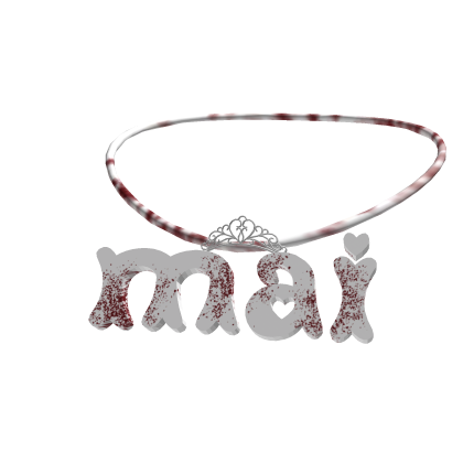 mai's plane necklace (^,,_,,^)