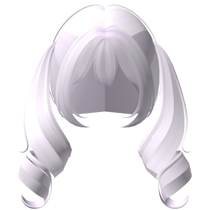  . ‿ ♡ anime school girl pigtails purple Roblox item