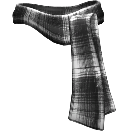 tartan plaid emo vkei grunge winter scarf 1.0