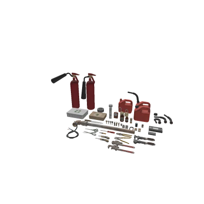 Survival Horror Inventory Props Pack
