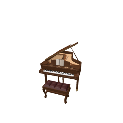 Wooden Grand Piano