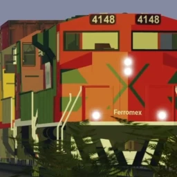 Railfanning at Ceballos, Durango icon