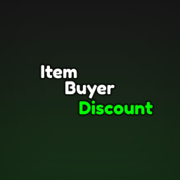 Item Buyer Discount