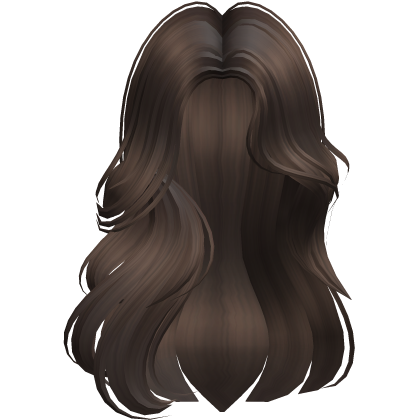Sleek Middle Part Over Shoulder (Dark Brown)