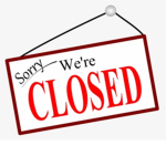Closed...