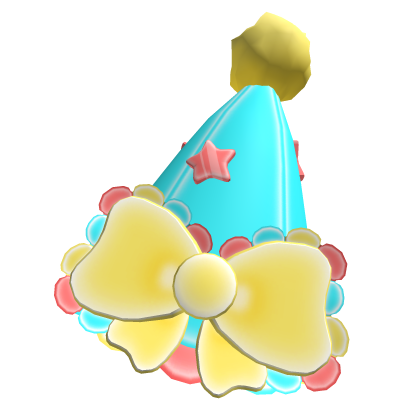 Cute Party Ballon Hat - Blue Tweencore FTF