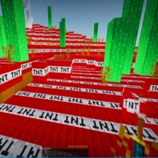 ⛏️Moddedcraft🌈( TNT BLOCKS) official Roblox game thumbnail