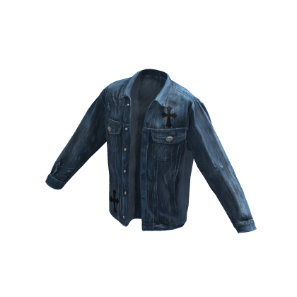 Denim Cross Jacket