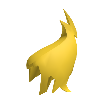 Electric Ghost Hair (Yellow) Roblox item