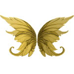 🧚 Golden Fairy Wings 🧚