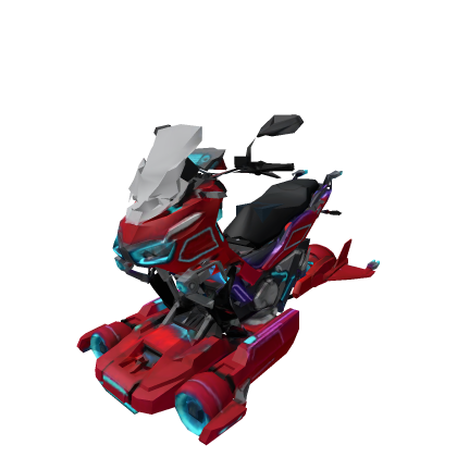 Hoverbike Red ADV - Hover Bike Scripted