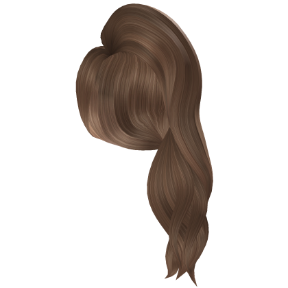 Voluminous Over The Shoulder Hair In Brunette