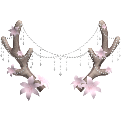 Ethereal Christmas Fairy Fawn Antlers w/ Jewels