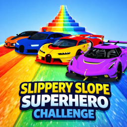 Slippery slope: Superhero Challenge