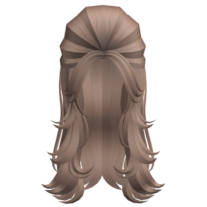 ♡ Valentina Cute Long Chic Milktea Half-Up Hair Roblox item