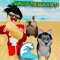 🦀 Survive The Beach Pets! 🌊  [NEW🎉]