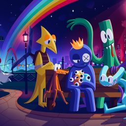 rainbow friends hangout