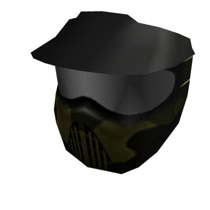 Dark Camo Paintball Mask