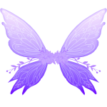 Violet Fairy Wings