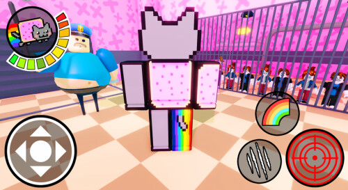 🌈 NYAN CAT'S PRISON RUN OBBY