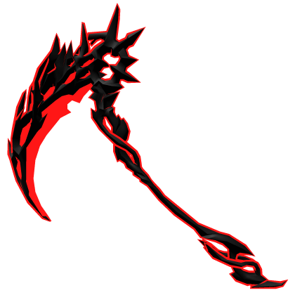 Cartoony Red Demon Void Scythe