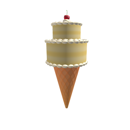 Cake Ice Cream Cone [Vanilla]