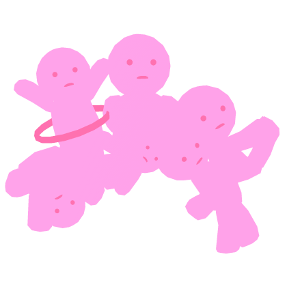 Glowing Smiski FIgurine Pink