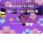 Katie’s and Lily’s group