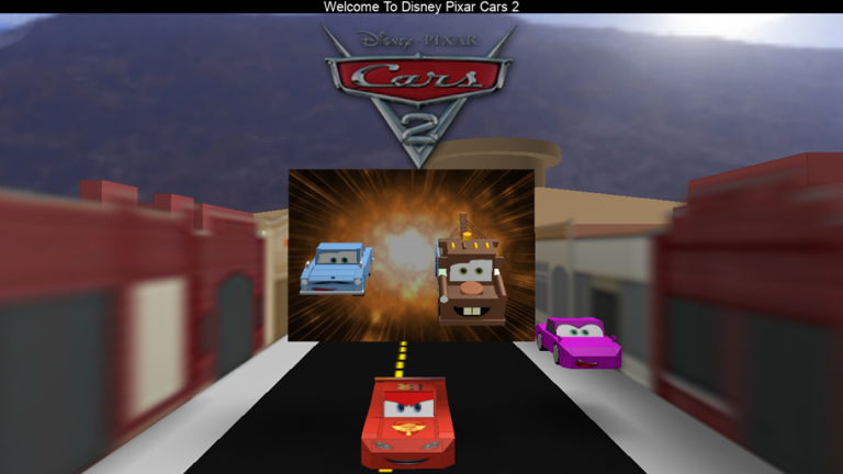 ROBLOX Disney Pixar Cars 2 screenshot 1
