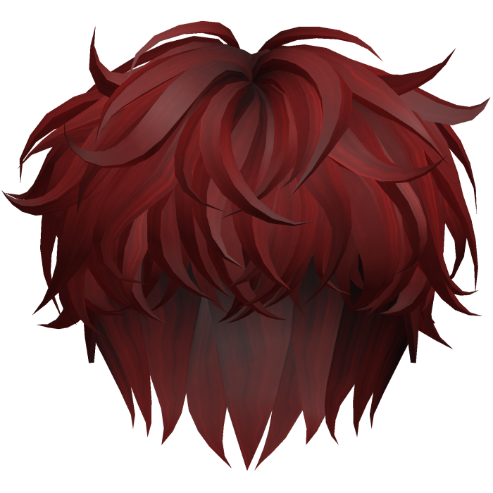 Red Korean Idol 2 Block Hair