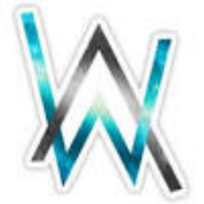 Alan Walker logo Roblox decal