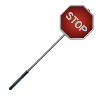 Giant Stop Sign