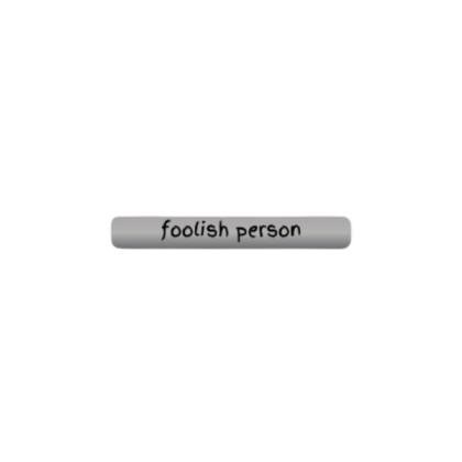 (JJS) jujutsu shenanigans foolish custom text  Roblox decal