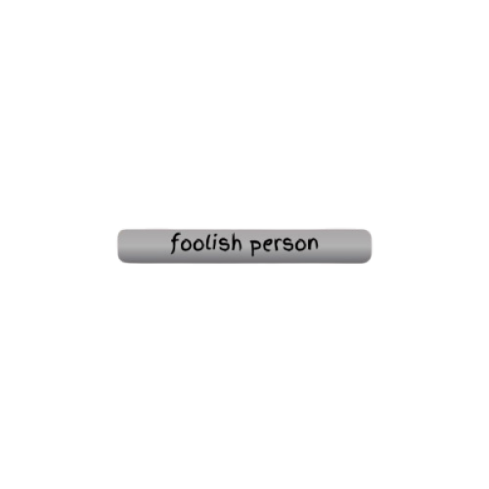 (JJS) jujutsu shenanigans foolish custom text  Roblox decal