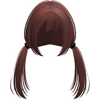 red manga cutie loose low pigtails