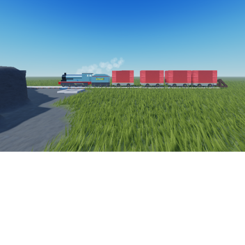 go fast a train or some reason