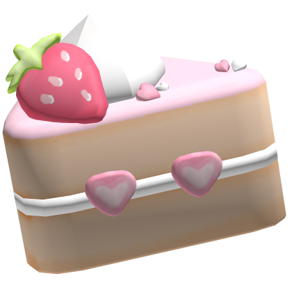 Cute Strawberry Cake (Eating)