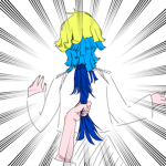 横から見たサングラス