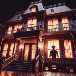 Haunted Masion Line Simulator