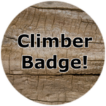 Climber badge!