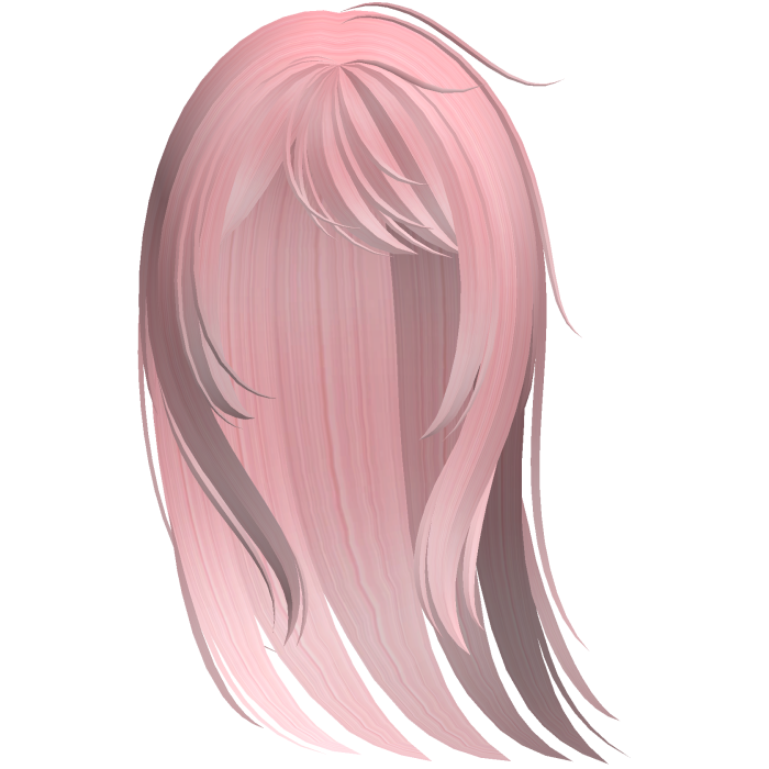 cute wispy hair with windblown bangs