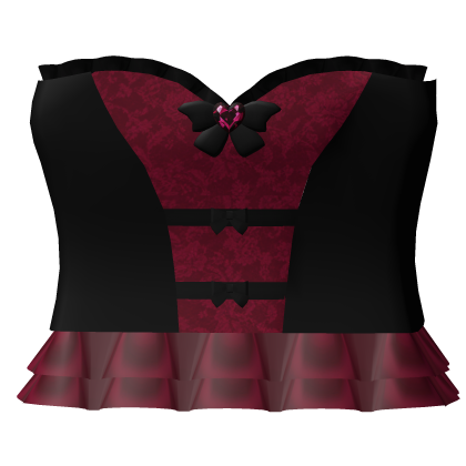 Halloween Red Lace Witch Dress